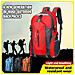 Red Zaino Da Escursionismo 40l Impermeabile Leggero Escursionismo Trekking Daypack Zaino Da Viaggio Per Uomo Donna - Foto miniatura 5