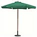 Ombrellone Da Giardino Ø3 Mt Con Palo Centrale Apus - Green - Foto miniatura 1