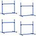 Set di 4 Ostacoli Agility Dog per Addestramento Cani ad Altezza Regolabile con Borsa da Trasporto Inclusa, 99x65x94cm, Blu - Foto miniatura 1