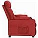Lusso Casadino -  Poltrona Alzapersona Rosso Vino Tessuto - Foto miniatura 4