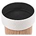 Pouf Contenitore Richey Bouclé Bianco Sporco - Foto miniatura 5