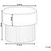 Pouf Contenitore Richey Bouclé Bianco Sporco - Foto miniatura 6