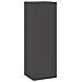 Supporti per Piante da Esterno Pillar 2 pz Nero 24x24x75 cm Acciaio - Foto miniatura 5