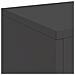 Supporti per Piante da Esterno Pillar 2 pz Nero 24x24x75 cm Acciaio - Foto miniatura 8