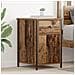 Comodini 2 pz Legno Vecchio 40x42x60 cm Legno ingegnerizzato - Foto miniatura 2