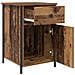 Comodini 2 pz Legno Vecchio 40x42x60 cm Legno ingegnerizzato - Foto miniatura 6