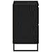 Cabinet del Lavabo per Bagno  Nero Rovere 80x33x60 cm Legno Ingegnerizzato - Foto miniatura 7