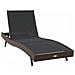 Lettino 1-persona 70 x 197 x 82 cm Rattan sintetico, Metallo - Foto miniatura 1