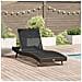 Lettino 1-persona 70 x 197 x 82 cm Rattan sintetico, Metallo - Foto miniatura 2