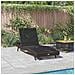 Lettino 1-persona 70 x 197 x 82 cm Rattan sintetico, Metallo - Foto miniatura 3