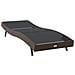 Lettino 1-persona 70 x 197 x 82 cm Rattan sintetico, Metallo - Foto miniatura 4