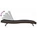 Lettino 1-persona 70 x 197 x 82 cm Rattan sintetico, Metallo - Foto miniatura 9