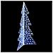 Albero di Natale con 240 LED Bianco Freddo 180 cm Acrilico - Foto miniatura 3