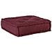 Divano modulare 4 pcs Bordeaux Tessuto - Foto miniatura 4