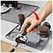 Tappetino 2 In 1 Per Tamper E Asciugatura Caffè - 15,75x23,6 Pollici Black - Foto miniatura 2