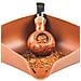 Vassoio Porta Tabacco In Pelle Pu - Multifunzionale E Portatile Brown - Foto miniatura 5