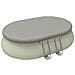 Piscina Ovale Set: Piscina, Scala Sicurezza, Pompa Filtro 800Gal, 2 Cartucce Ricambio, Telo Copertura E Telo Protezione 5.40M*3.04M*1.06M - Foto miniatura 6