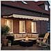 Cornice per Tenda Manuale con LED Beige e Antracite 3,5 x 2 m - Foto miniatura 3