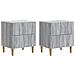 Armadio da Notte 2 pcs Grigio Sonoma 43 x 34,5 x 48 cm - Foto miniatura 1
