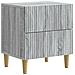 Armadio da Notte 2 pcs Grigio Sonoma 43 x 34,5 x 48 cm - Foto miniatura 3