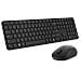 Pro 5 KM526 tastiera Mouse incluso Casa /ufficio RF Wireless QWERTY US International Nero - Foto miniatura 4