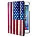 Custodia ''zeta Slim'' iPad Air Con Magnete Pc+pu E Stand Up Usa Flag - Foto miniatura 1