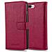 Custodia Compatibile Con Apple Iphone 8 Plus / 7 Plus / 7s Plus In Rosso Vinaccia - Coperchio Protettiva Con Chiusura Magnetica, Funzione Stand E Tasca Per Le Carte - Foto miniatura 4