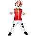Amscan - Costume E Maschera Marshall Paw Patrol Bambino - Taglia: 4 - 6 Ans (110 Cm)  - Foto miniatura 2