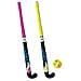 Hockey Stick Set Di Angel Sport Unisex Con Palla Nero Colore Rosa Colore Giallo 33-inch - Foto miniatura 1