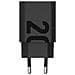 Caricabatterie Originale Da Parete Per Casa Usb Mc-202 Turbo Power 20w Black Bulk - Foto miniatura 1