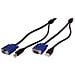 Cavo Triplo Octopus- Kvm Set Vga, Usb - Lunghezza 1,8 Mt - Foto miniatura 2