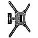 Supporto Da Parete Inclinabile E Orientabile Con Snodo Per Monitor Con Portata 30kg E Vesa Fino A 400x400mm, Nero - Foto miniatura 1
