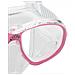 Perla Maschera Junior Trasparente Trasparente / rosa - Foto miniatura 2