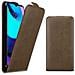 Cadorabo Custodia Compatibile Con Motorola Moto E20 / E30 / E40 In Bruno Caffè - Coperchio Protettivo In Design Flip Con Chiusura Magnetica - Foto miniatura 6