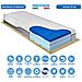 Materasso Memory Breeze Multionda Dubai A 7 Zone Differenziate Altezza 25cm 5 Strati Massaggiante Per Letto Singolo 80x190 - Foto miniatura 1