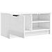 Mobili Porta Tv 2pz Bianco Lucido 80x35x45 Cm Legno Multistrato - Foto miniatura 6