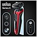Rasoio Series 6 61-R1000s Ricaricabile Wet&Dry con Custodia da Viaggio Colore Nero / Rosso - Foto miniatura 3