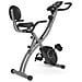 Cyclette Bike Fit Comfort BF250 Pieghevole con 8 Livelli di Resistenza e Schermo LCD con Contachilometri, Velocità, Calorie, Cardiofrequenzimetro 2 Fasce Fitness - Controllabile dall'app "Fit & Show" - Foto miniatura 1