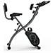 Cyclette Bike Fit Comfort BF250 Pieghevole con 8 Livelli di Resistenza e Schermo LCD con Contachilometri, Velocità, Calorie, Cardiofrequenzimetro 2 Fasce Fitness - Controllabile dall'app "Fit & Show" - Foto miniatura 5
