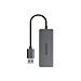 Hub da USB-A a 2x USB-A + 2x USB-C Colore Grigio - Foto miniatura 3