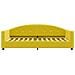 Letto Da Giorno Giallo 90x200 Cm In Velluto - Foto miniatura 2