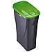 Cestino Nero /verde Polipropilene (15 L) - Foto miniatura 1
