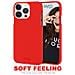Cover Per Iphone 13 Pro Premium Soft Feeling, Rosso - Foto miniatura 2