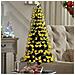 Albero di natale Luminoso 60cm con Luci LED Fibra Ottica Bianco Caldo - Foto miniatura 2