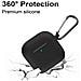 Custodia Protettiva In Silicone Per Airpods Black  Le Migliori Cuffie Apple - Foto miniatura 6