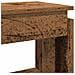 Tavolino Consolle Legno Antico 80x30x80 Cm In Truciolato - Foto miniatura 3