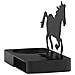 Supporto In Metallo Per Amazon Echo Dot (gen 2) E Cellulari 19x10x14 Cm. Colore Nero - Foto miniatura 4