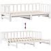 Letto Estraibile con Cassetti senza Materasso Bianco 90x200 cm - Foto miniatura 5