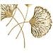 Decorazione In Metallo 3d Foglia 28 - Oro - Metallo - 75x5,5x101 Cm - Foto miniatura 5