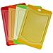 Set Di 4 Taglieri In Plastica, 20 X 14 Cm, Rosso, Arancione, Verde, Giallo, 20,1 X 13,9 X 3,1 Cm, 4 Unità - Foto miniatura 1